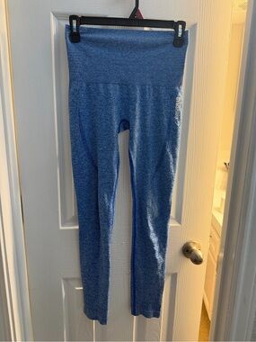 Gymshark Women’s Blue Seamless High-Waist Leggings